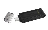 Kingston Technology DataTraveler 70 USB flash drive 128 GB USB Type-C 3.2 Gen 1 (3.1 Gen 1) Zwart - thumbnail