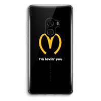 I'm lovin' you: Xiaomi Mi Mix 2 Transparant Hoesje - thumbnail