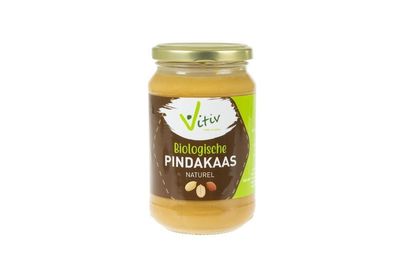 Vitiv Pindakaas naturel bio (350 gr)