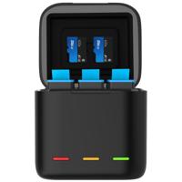 Telesin triple battery charger box met 3 accu's voor GoPro 9/10/11/12
