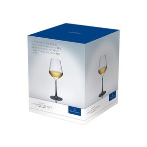 Villeroy & Boch Manufacture Rock Witte wijn glas 4 stuks