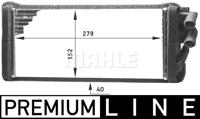 Kachelradiateur, interieurverwarming BEHR HELLA SERVICE *** PREMIUM LINE *** MAHLE, u.a. für Audi