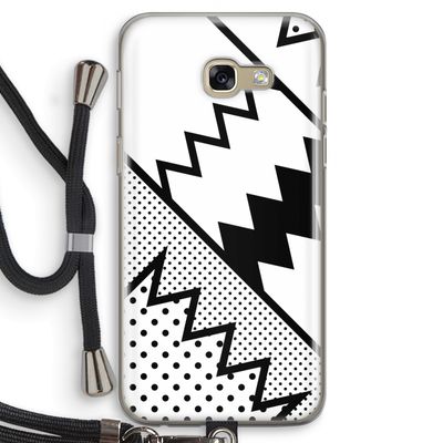 Pop Art #5: Samsung Galaxy A5 (2017) Transparant Hoesje met koord