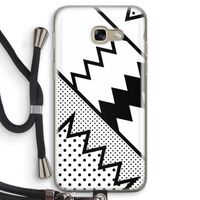 Pop Art #5: Samsung Galaxy A5 (2017) Transparant Hoesje met koord
