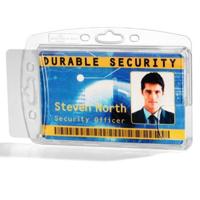 Identiteitskaarthoesje Durable Transparant Plastic 5,4 x 8,7 cm 10 Stuks