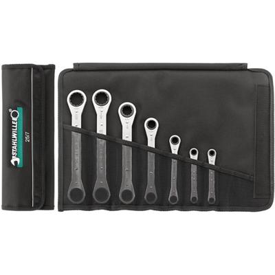 Stahlwille 96415601 25A/7 N Dubbele ringsleutelratelset