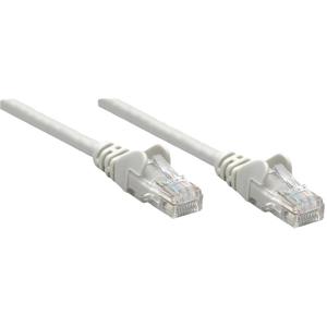 Intellinet 736992 RJ45 Netwerkkabel, patchkabel CAT 6A S/FTP 0.25 m Grijs Afgeschermd (enkel), Afscherming totaal, Halogeenvrij 1 stuk(s)