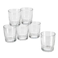 18x Stuks waterglazen/drinkglazen 256 ml