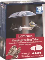 Raamfeeder bordeaux l17.8b3.8h13.5cm