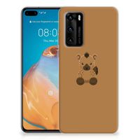 Huawei P40 Telefoonhoesje met Naam Baby Hyena