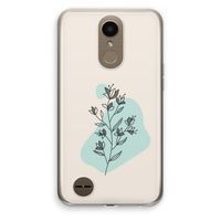 Violets are blue: LG K10 (2017) Transparant Hoesje
