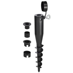 HI Haring / grondpen voor een parasol van 25,30,35,40 en 45 mm - Vervangt zware parasolvoet