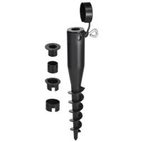HI Haring / grondpen voor een parasol van 25,30,35,40 en 45 mm - Vervangt zware parasolvoet