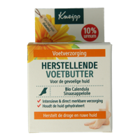 Kneipp Foot care voetbutter calendula sinaasappelolie 100 Milliliter