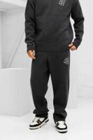 Knitted Trainingsbroek Dark Grey