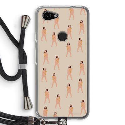 You're so golden: Pixel 3a Transparant Hoesje met koord