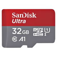 Geheugenkaart Sandisk MicroSDHC Ultra Android 32GB 120MB/s Class 10 A1 - thumbnail