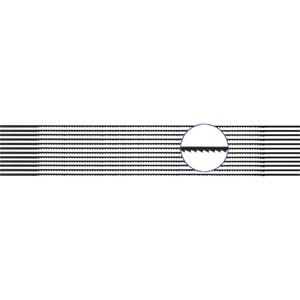 Donau Elektronik 810440 12 stuk(s) Figuurzaagblad voor zacht- en hardhout, kunststof, plexiglas verpakking van 12 stuks