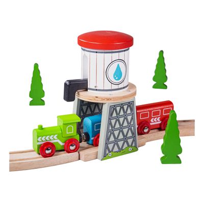 Bigjigs houten rails watertoren