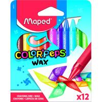 Waskrijt Maped Color&apos;Peps Wax set á 12 kleuren