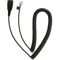 Jabra QD Cord, Coiled, Mod. Plug