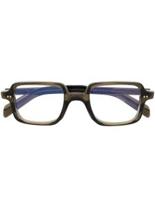 Cutler & Gross lunettes de vue à monture carrée bicolore - Vert