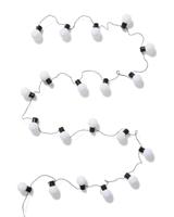 HEMA Lichtsnoer solar 7m met 20 lampjes wit voor buiten