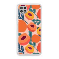 Perzik: Samsung Galaxy A22 4G Transparant Hoesje