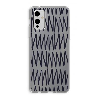 Marrakech Zigzag: OnePlus 9 Transparant Hoesje