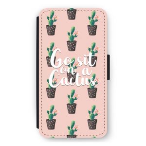 Cactus quote: iPhone 12 mini Flip Hoesje