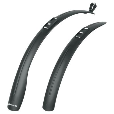 SKS Spatbordset 26/28 beavertail xl pvc zw