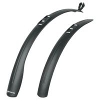 SKS Spatbordset 26/28 beavertail xl pvc zw