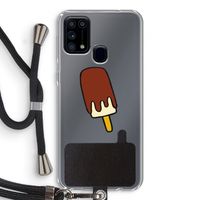 Frisco: Samsung Galaxy M31 Transparant Hoesje met koord Frisco: Samsung Galaxy M31 Transparant Hoesje met koord