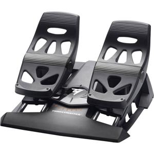 Thrustmaster TFRP T.Flight Rudder Pedals Rempedaal-plaat USB, RJ12 PC, PlayStation 4, Xbox One Zwart