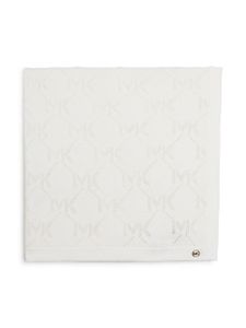 Michael Kors Kids couverture à motif monogrammé - Blanc