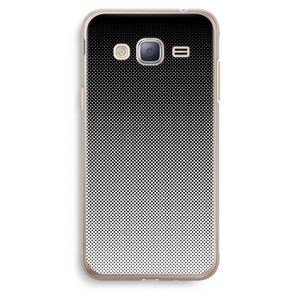 Musketon Halftone: Samsung Galaxy J3 (2016) Transparant Hoesje