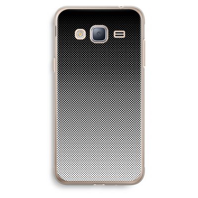 Musketon Halftone: Samsung Galaxy J3 (2016) Transparant Hoesje