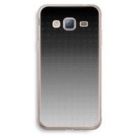 Musketon Halftone: Samsung Galaxy J3 (2016) Transparant Hoesje
