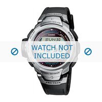 Horlogeband Casio PRW-500-1 / SGW-500H / PAW-500 / PRG-500 Kunststof/Plastic Zwart 21mm