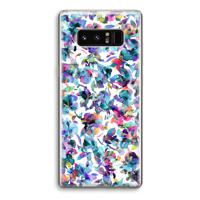 Hibiscus Flowers: Samsung Galaxy Note 8 Transparant Hoesje