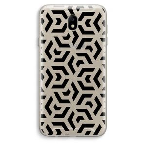 Crazy pattern: Samsung Galaxy J7 (2017) Transparant Hoesje