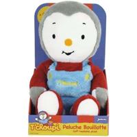 T'choupi Pluche Warmwaterkruik +/- 21 cm met Micro Kleikralen - JEMINI - Verzacht maagpijn en verwarmt. - thumbnail