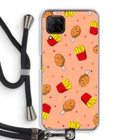 Chicken 'n Fries: Huawei P40 Lite Transparant Hoesje met koord