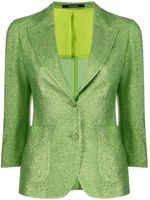 Tagliatore blazer à effet métallisé - Vert - thumbnail