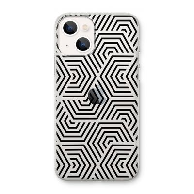Magic pattern: iPhone 13 mini Transparant Hoesje