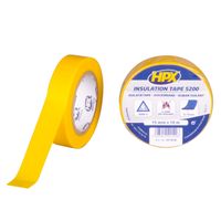 HPX PVC isolatietape | Geel | 15mm x 10m - IY1510 | 200 stuks IY1510
