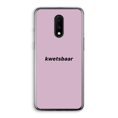 kwetsbaar: OnePlus 7 Transparant Hoesje