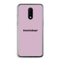 kwetsbaar: OnePlus 7 Transparant Hoesje