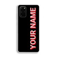 Namecase: Samsung Galaxy S20 Plus Transparant Hoesje