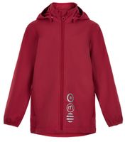 Minymo softshell jas junior polyester oranje - thumbnail